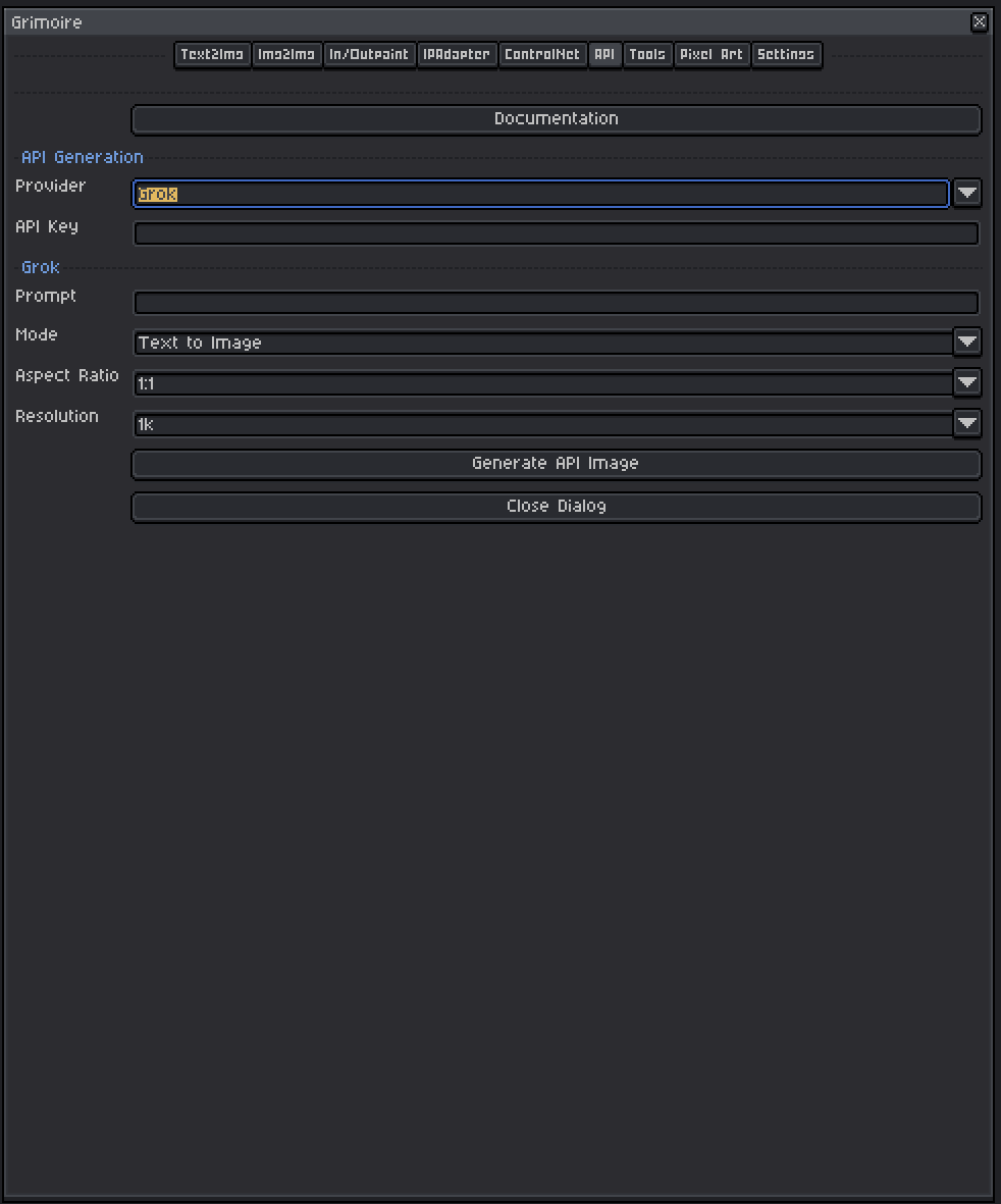 Grok Example Output