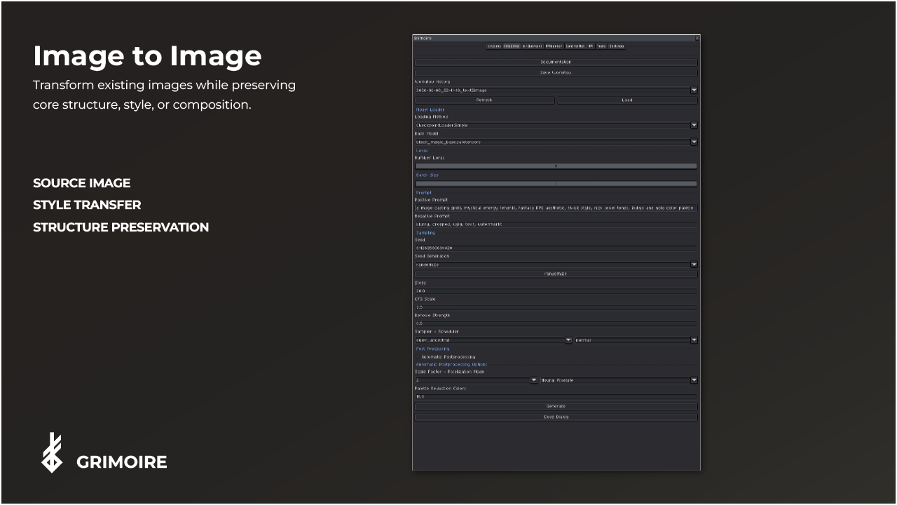Image to Image Tab