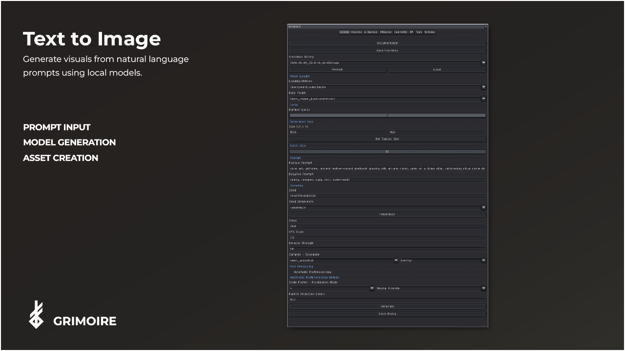 Text to Image Tab