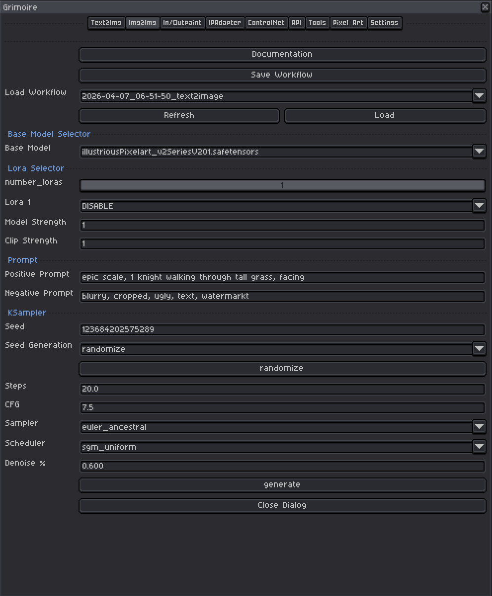 Image to Image Workflow Example