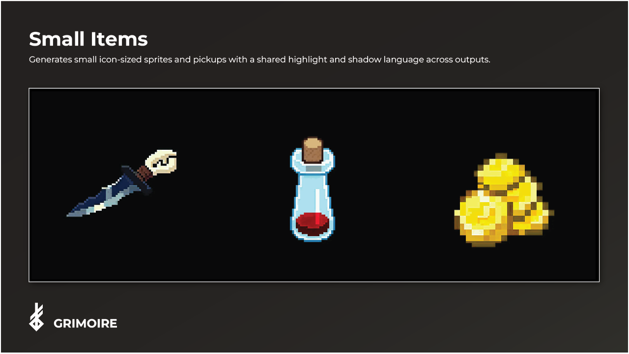 Small Items LoRA example