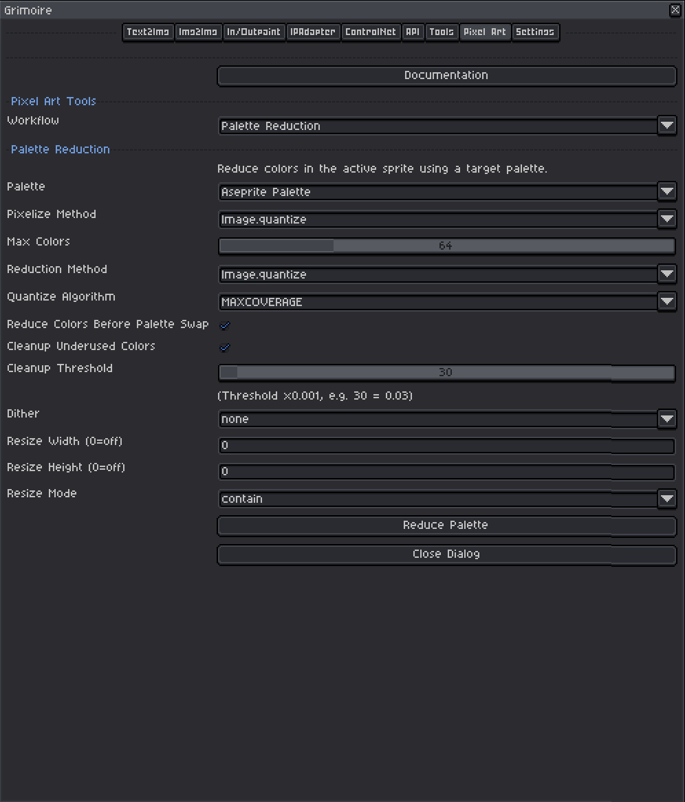 Pixel Art Detector Workflow