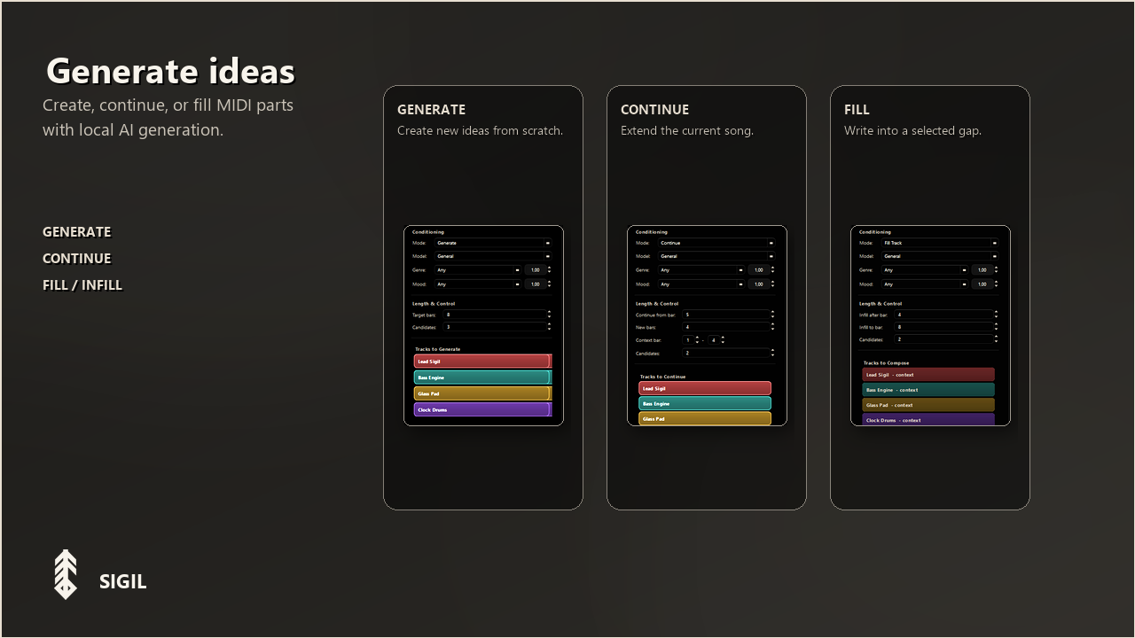 Sigil generate ideas workflow
